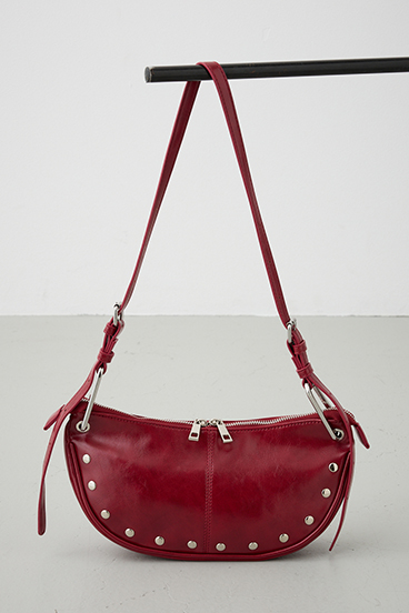 スタッズデザインワンハンドルバッグ 詳細画像