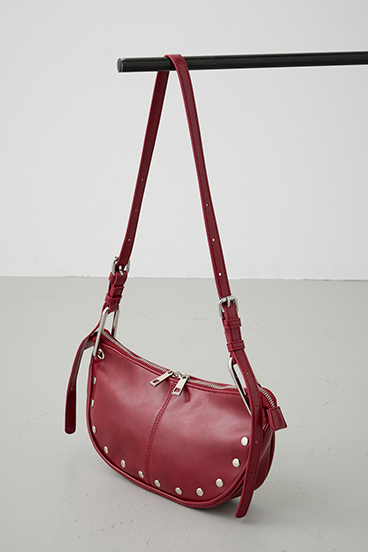 スタッズデザインワンハンドルバッグ 詳細画像