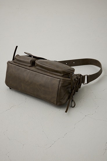 サイドレースアップボックスポケットミニバッグ 詳細画像