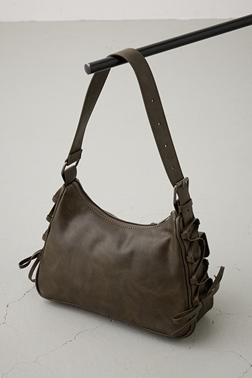 サイドレースアップボックスポケットミニバッグ 詳細画像