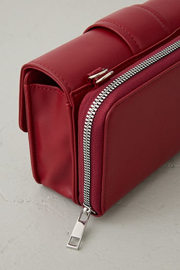 ターンロックフラップウォレットバッグ 詳細画像