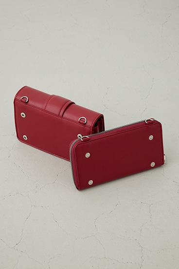 ターンロックフラップウォレットバッグ 詳細画像