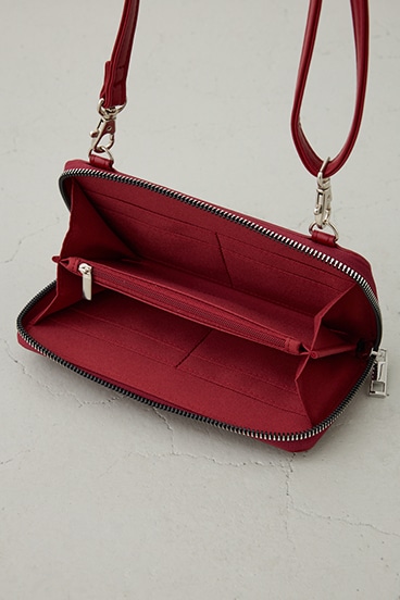 ターンロックフラップウォレットバッグ 詳細画像