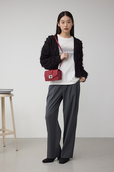 ターンロックフラップウォレットバッグ 詳細画像