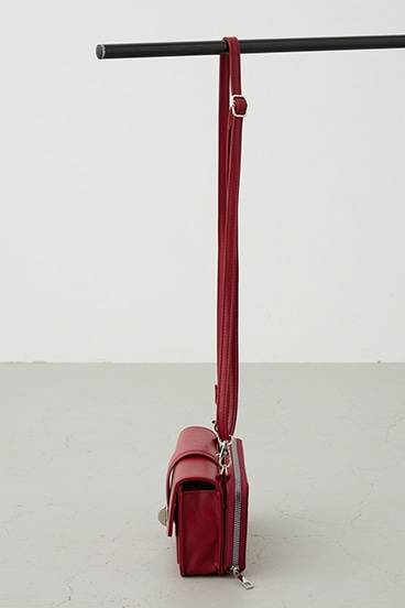 ターンロックフラップウォレットバッグ 詳細画像