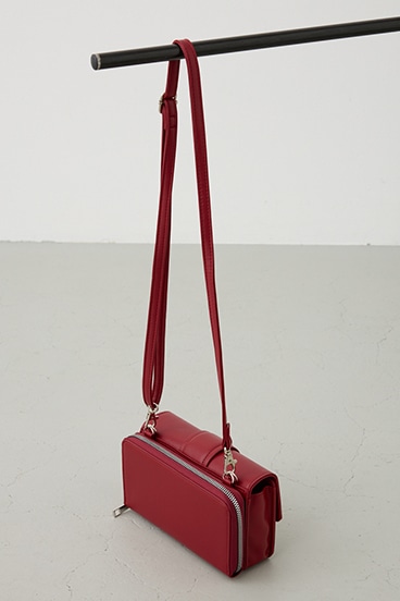 ターンロックフラップウォレットバッグ 詳細画像