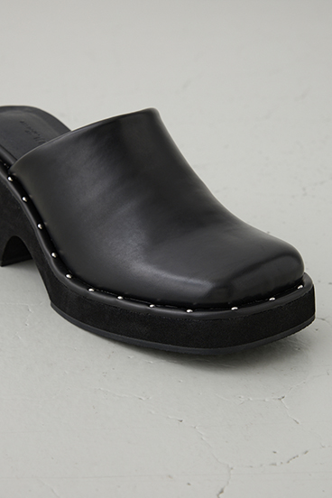 スタッズデザインミュール 詳細画像