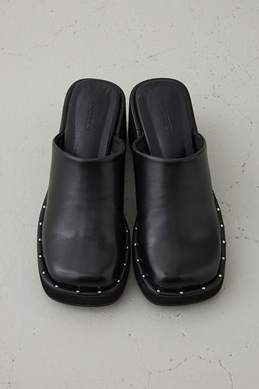 スタッズデザインミュール 詳細画像