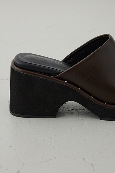 スタッズデザインミュール 詳細画像