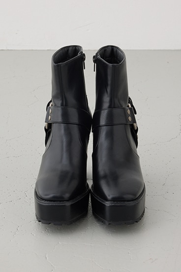 エンジニアプラットフォームショートブーツ 詳細画像