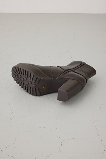 エンジニアプラットフォームショートブーツ 詳細画像