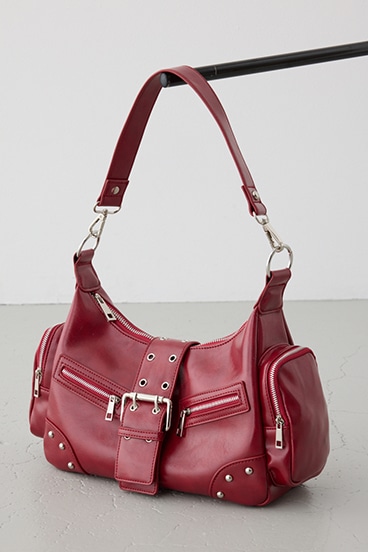 ワイドベルトボックスポケットバッグ 詳細画像