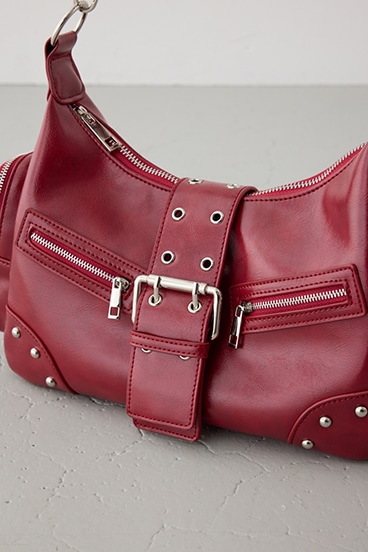 ワイドベルトボックスポケットバッグ 詳細画像