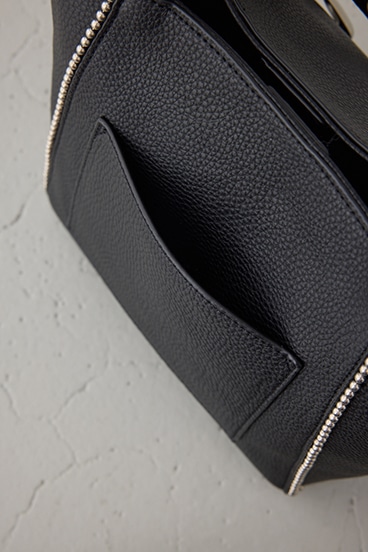 メタルパーツミニトートバッグ 詳細画像