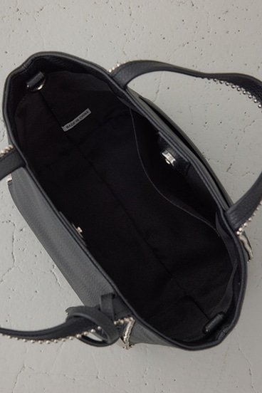 メタルパーツミニトートバッグ 詳細画像