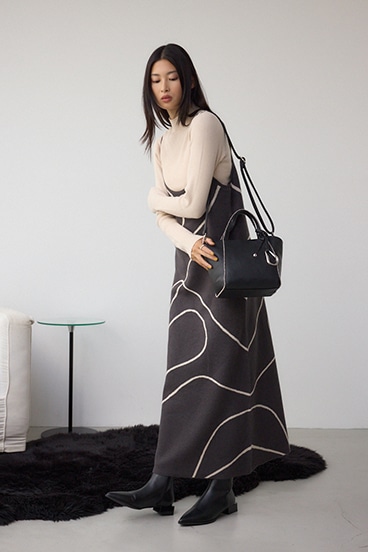 メタルパーツミニトートバッグ 詳細画像