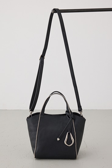 メタルパーツミニトートバッグ 詳細画像