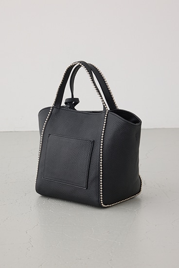 メタルパーツミニトートバッグ 詳細画像