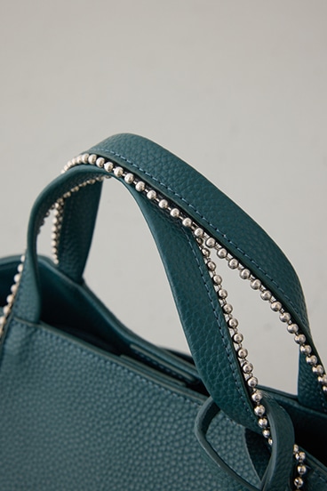 メタルパーツミニトートバッグ 詳細画像