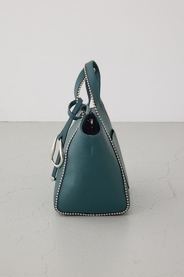 メタルパーツミニトートバッグ 詳細画像