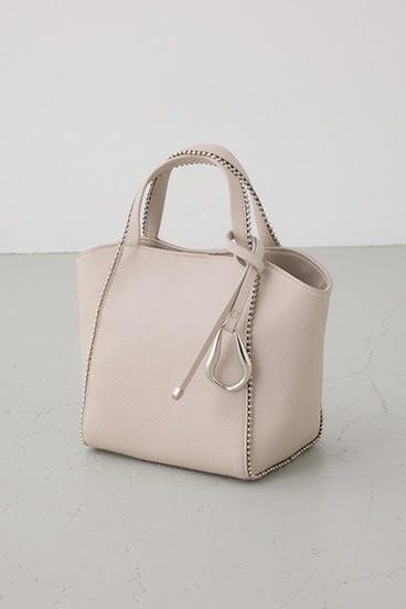 メタルパーツミニトートバッグ 詳細画像