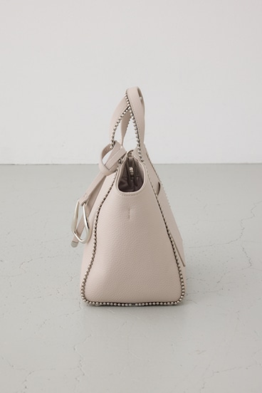 メタルパーツミニトートバッグ 詳細画像