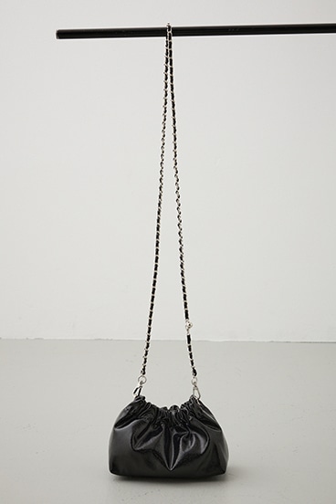 メタルチェーンポシェットバッグ