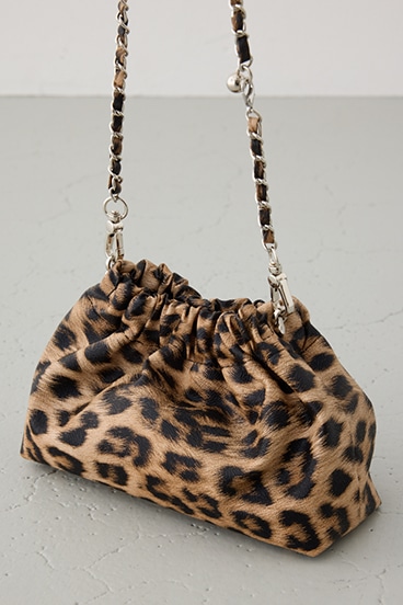 メタルチェーンポシェットバッグ 詳細画像