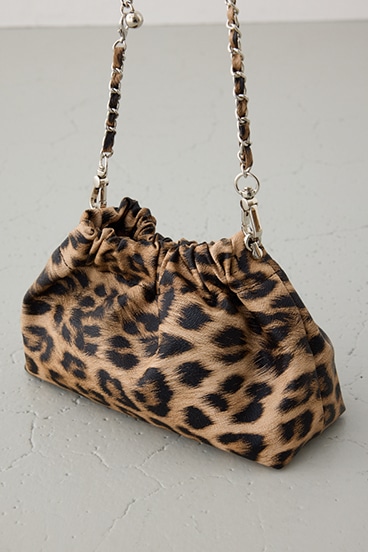 メタルチェーンポシェットバッグ 詳細画像