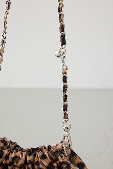 メタルチェーンポシェットバッグ 詳細画像