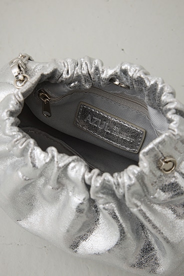 メタルチェーンポシェットバッグ 詳細画像