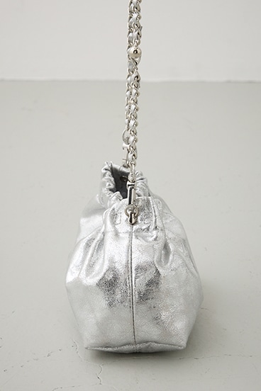 メタルチェーンポシェットバッグ 詳細画像
