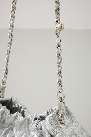 メタルチェーンポシェットバッグ 詳細画像