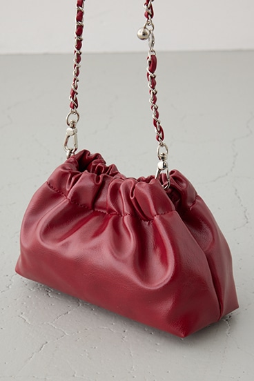 メタルチェーンポシェットバッグ 詳細画像