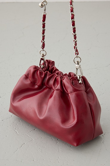 メタルチェーンポシェットバッグ 詳細画像