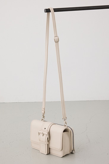 ベルトデザインウォレットバッグ 詳細画像