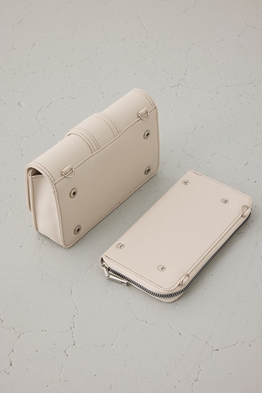 ベルトデザインウォレットバッグ 詳細画像