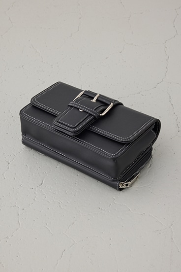 ベルトデザインウォレットバッグ 詳細画像