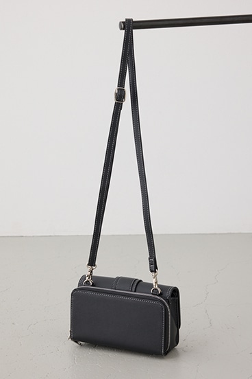 ベルトデザインウォレットバッグ 詳細画像