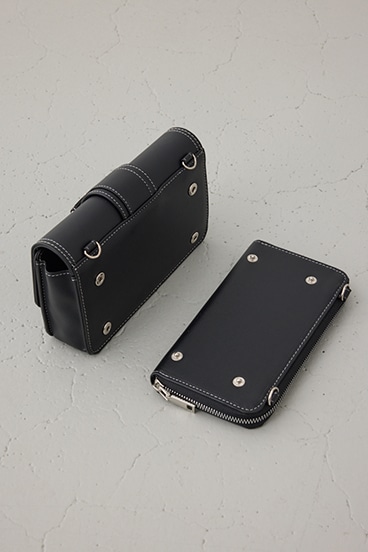 ベルトデザインウォレットバッグ 詳細画像