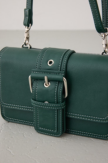 ベルトデザインウォレットバッグ 詳細画像