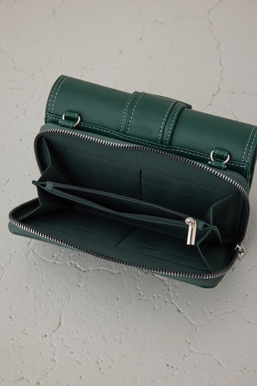 ベルトデザインウォレットバッグ 詳細画像