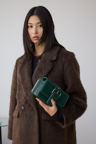 ベルトデザインウォレットバッグ 詳細画像