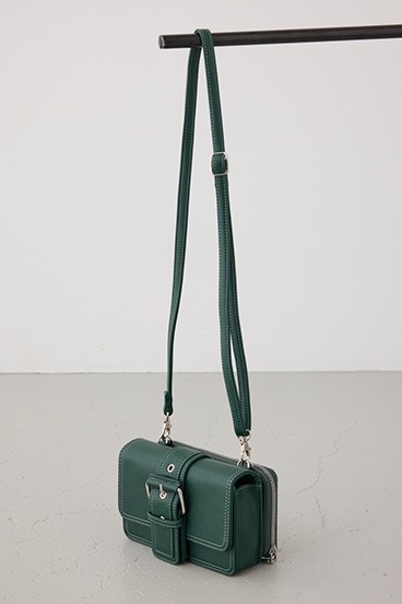 ベルトデザインウォレットバッグ 詳細画像