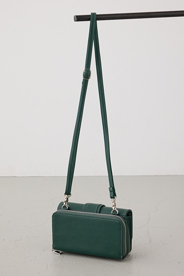 ベルトデザインウォレットバッグ 詳細画像