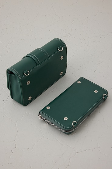 ベルトデザインウォレットバッグ 詳細画像