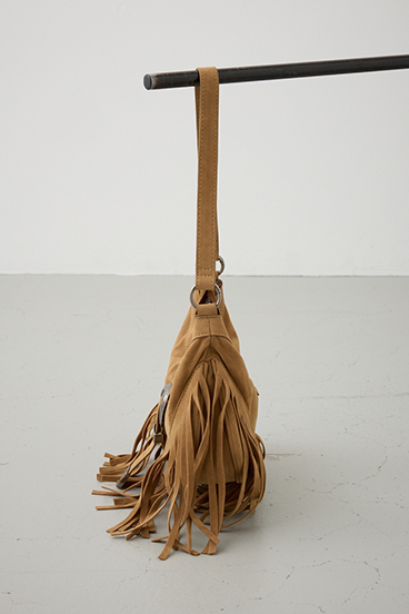 ウエスタンフリンジスエードバッグ 詳細画像