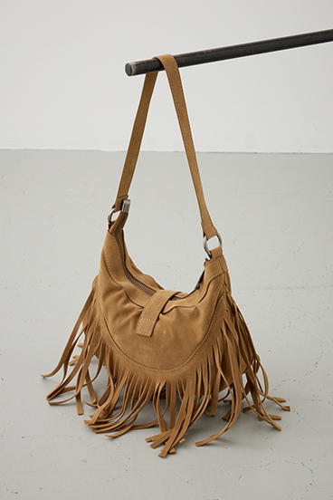 ウエスタンフリンジスエードバッグ 詳細画像