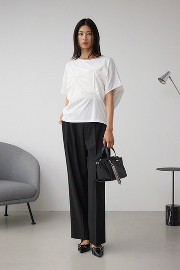 チャームセットトラペイズドバッグ 詳細画像