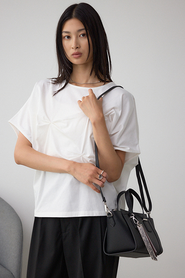 チャームセットトラペイズドバッグ 詳細画像